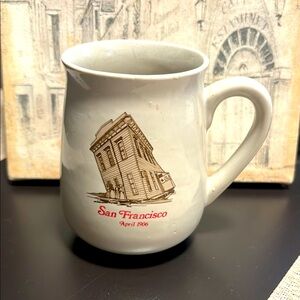 San Francisco Ceramic Mug - Cream